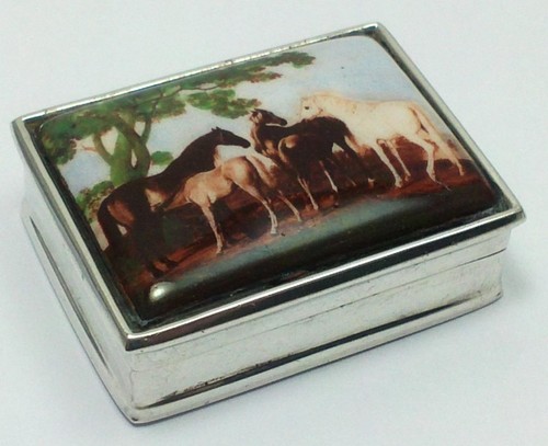 Vintage sterling silver - silver, pill